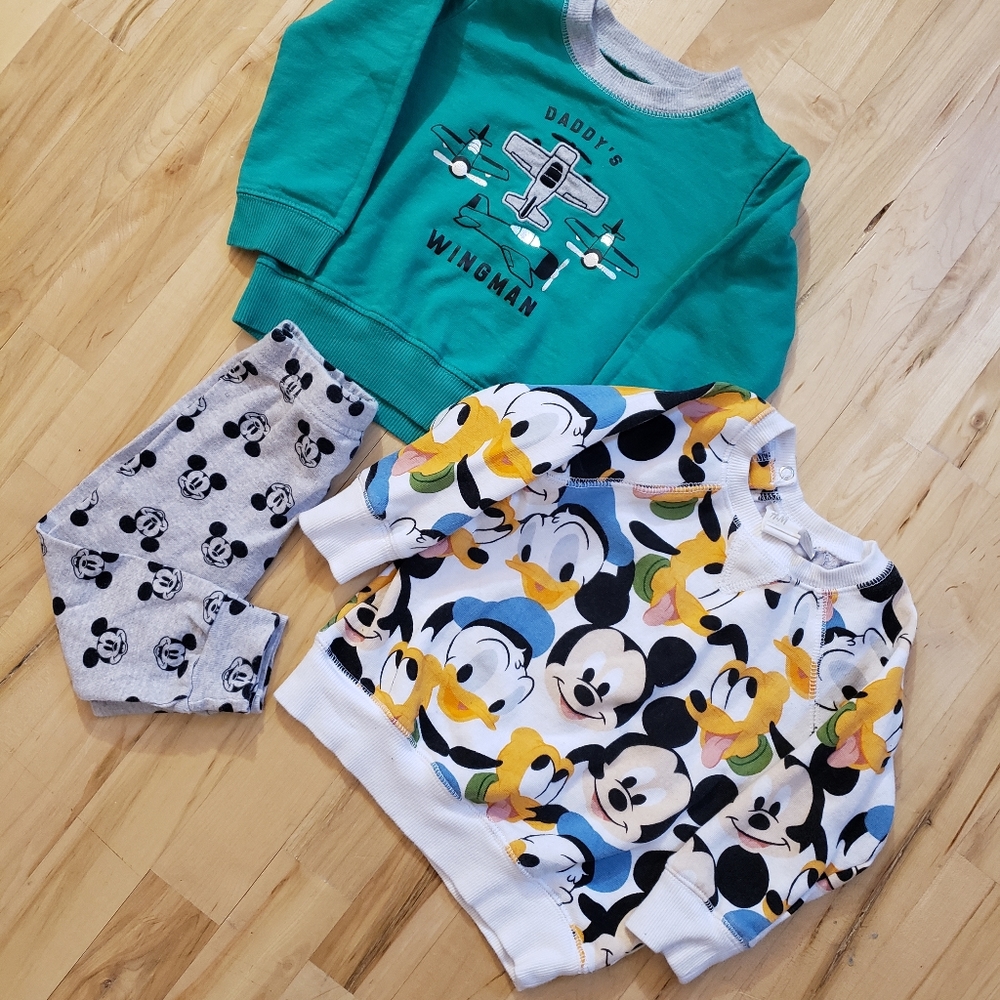 Bundle of 12-18month sweaters and pants